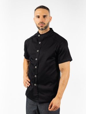 Chaqueta cuello mao montado