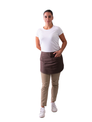 Mandil corto redondo